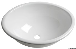 Oval pleksi steklo umivalnik 39x31cm